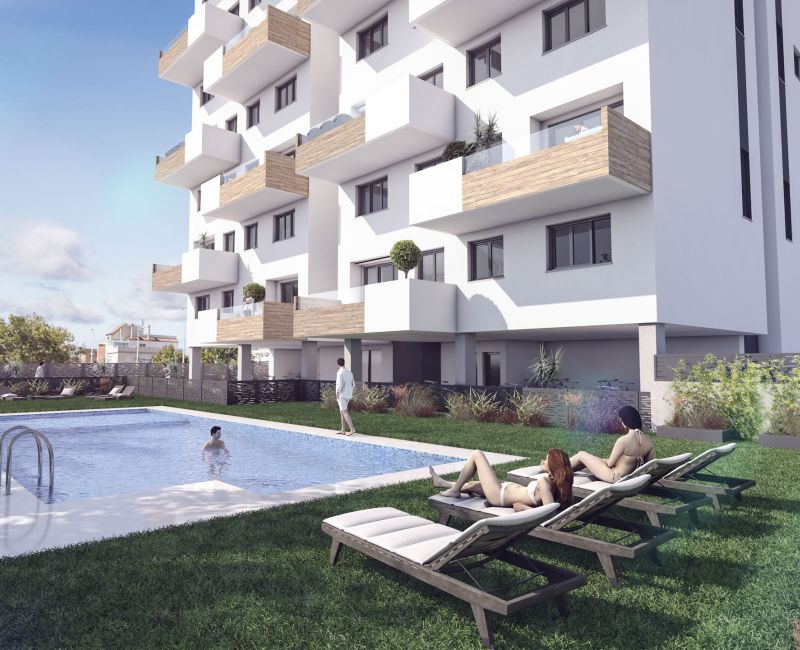 Vista residencial Teruel 2 Puerto de Sagunto